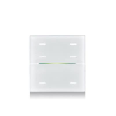 Glasabdeckung RGB Thermostat/Humistat, Weiss