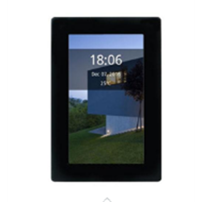 KNX Touchpanel 4.3" mit Ethernetanschluss und Türsprechfunktion, schwarz