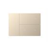 Set 6-fach zu Touch Pad, Metall Gold, Punkt