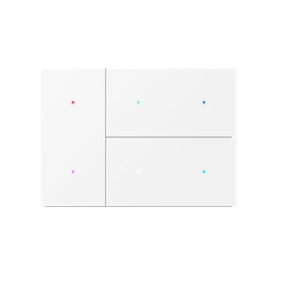 Touch Pad Set de touches, métal blanc, point