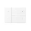 Touch Pad Set de touches, métal blanc, point