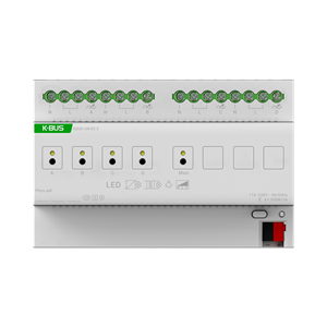 Dimmer universale 4 canali 4A KNX Secure