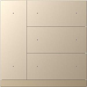 KNX WALTZ Tastierino 8 canali alu oro