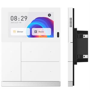 KNX WALTZ Touch+Pad Alu, bianco